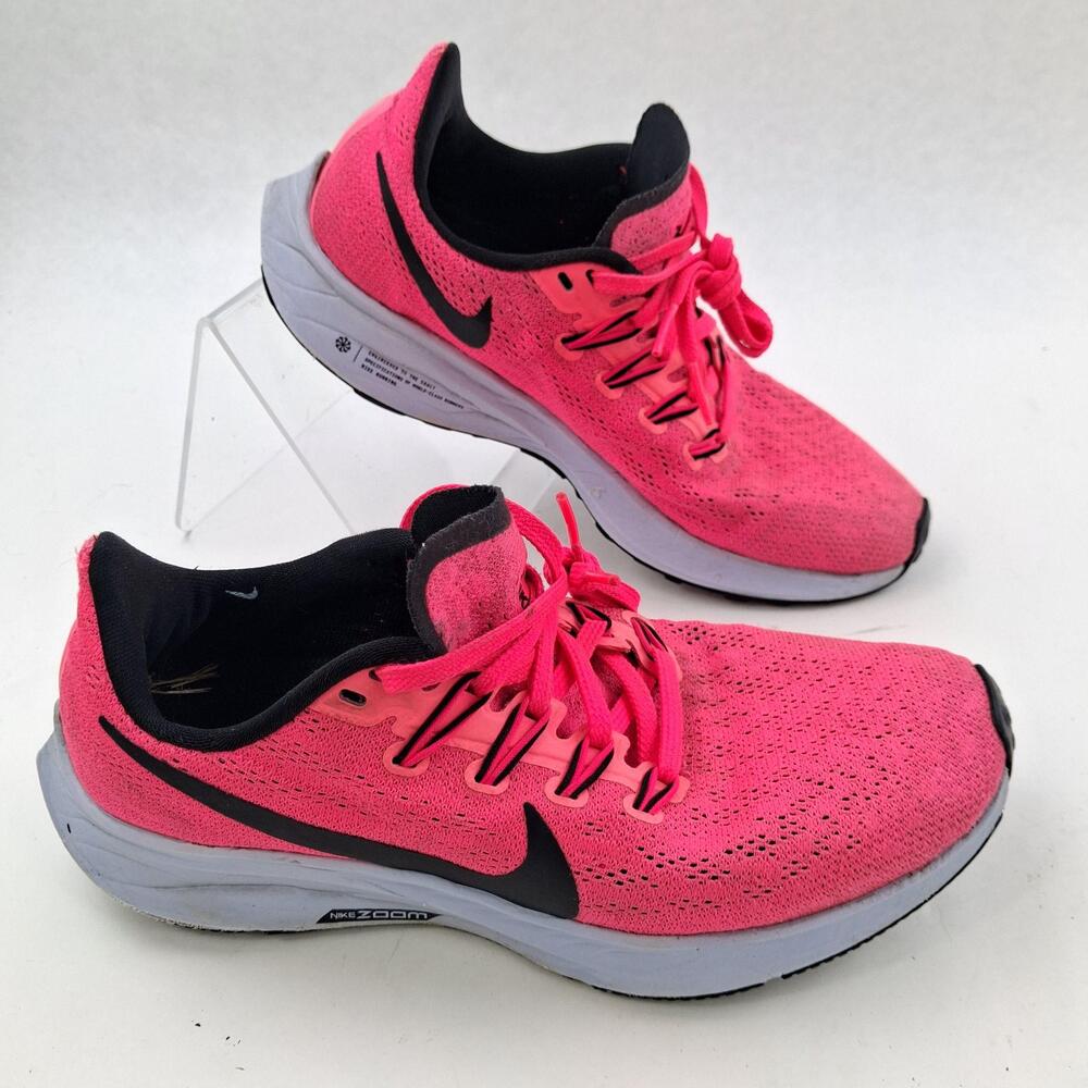 Nike Zoom Pegasus 31 Shoes Womens Size 6 Pink Mesh Running Athletic Sneakers